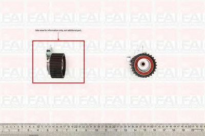 FAI AUTOPARTS t9383 -  Натяжной ролик, ремень ГРМ
